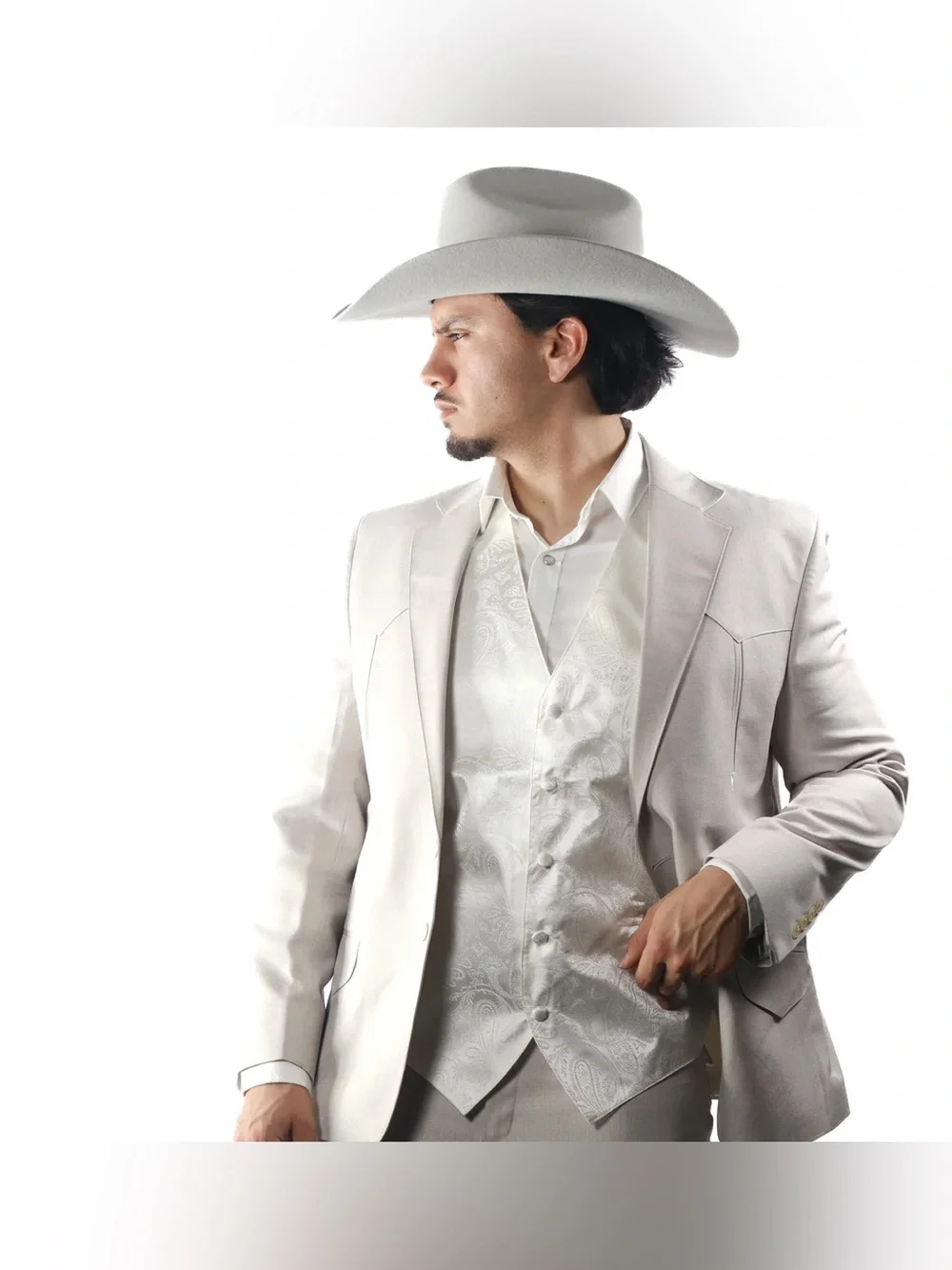 Old West Saco Toledo Beige Liso